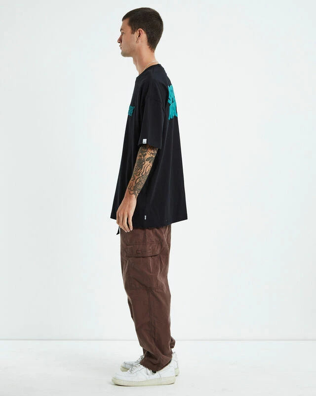 Puffy Short Sleeve T-Shirt Black 6 Puffy Short Sleeve T-Shirt Black - Image 4