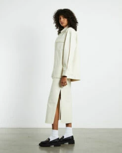 Myles Shacket Sand White -Insight Shop 4 46121