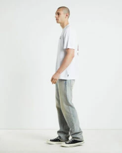 Afends Caterpillar Hemp Retro Short Sleeve T-Shirt White 11 Afends Caterpillar Hemp Retro Short Sleeve T-Shirt White -Insight Shop 4 48024