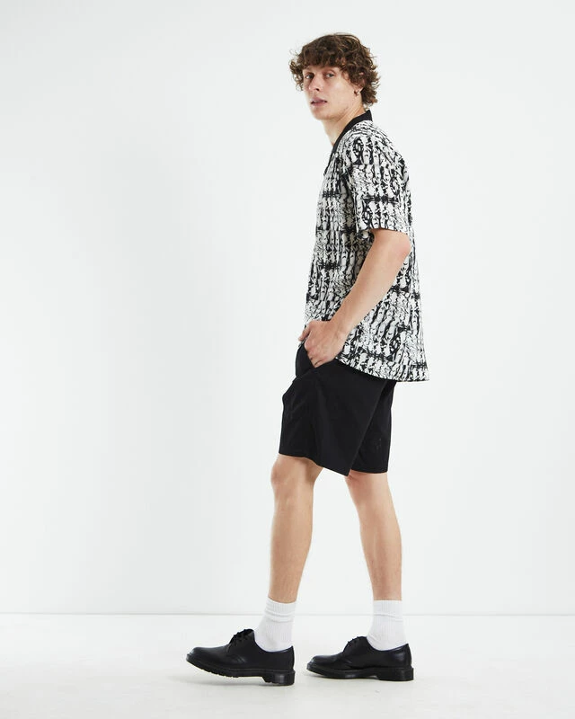 Marilyn Absent Short Sleeve Shirt Grey 6 Marilyn Absent Short Sleeve Shirt Grey - Image 4