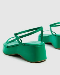 Lola Flatform Sandals Fern Green -Insight Shop 4 49920