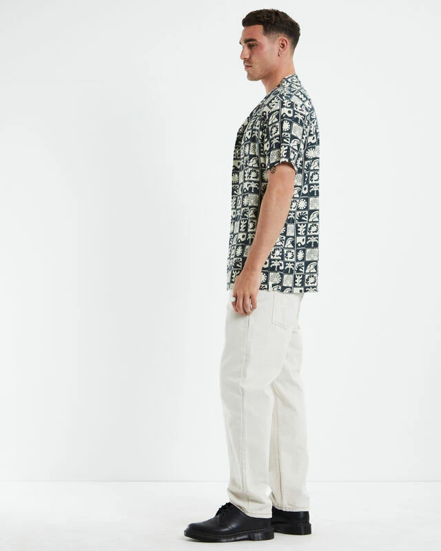 Bueno Short Sleeve Shirt Sand 6 Bueno Short Sleeve Shirt Sand - Image 4