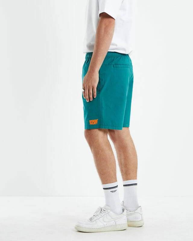 Puffy Shorts Jade Blue 6 Puffy Shorts Jade Blue - Image 4