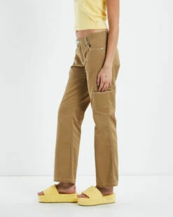 Insight Lulu Low Rise Bootcut Workwear Pants Beige 11 Insight Lulu Low Rise Bootcut Workwear Pants Beige -Insight Shop 4 50812