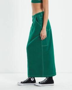 Insight Myla Carpenter Maxi Skirt Green 11 Insight Myla Carpenter Maxi Skirt Green -Insight Shop 4 50818