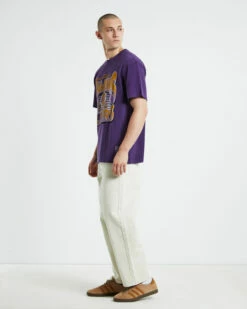 Mitchell & Ness NBA Champs Los Angeles Lakers T-shirt Purple -Insight Shop 4 50932