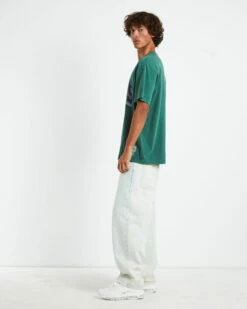 Mitchell & Ness Arch Short Sleeve T-Shirt Milwaukee Bucks Green -Insight Shop 4 50944