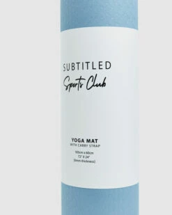 Yoga Mat With Strap Blue 10 Yoga Mat With Strap Blue -Insight Shop 4 51697