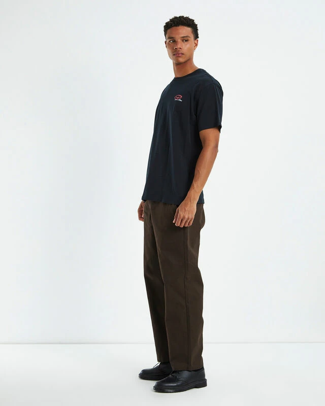 Diffuse Short Sleeve T-Shirt Black 6 Diffuse Short Sleeve T-Shirt Black - Image 4