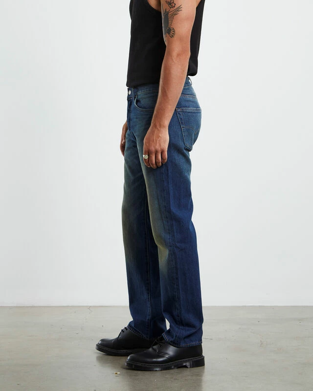 Levis 501 Original 1890 Denim Jeans Calico Mine Blue 6 Levis 501 Original 1890 Denim Jeans Calico Mine Blue - Image 4