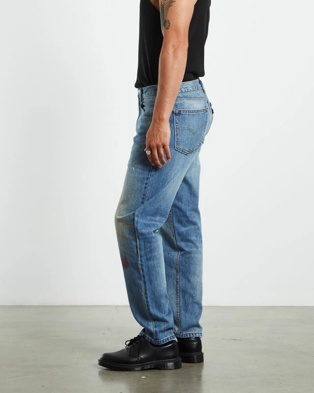 Levis 550 '92 Relaxed Jeans Whats Going On DX Blue 6 Levis 550 '92 Relaxed Jeans Whats Going On DX Blue - Image 4