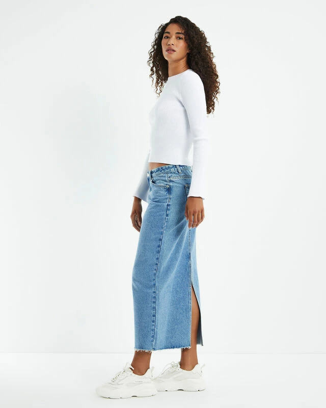 Luxe Knitted Long Sleeve White 6 Luxe Knitted Long Sleeve White - Image 4