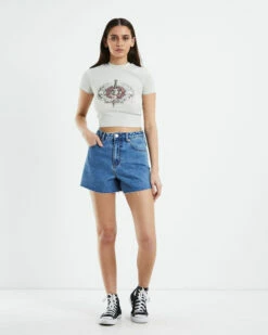 Devils Blade Rib Tee White -Insight Shop 4 55174