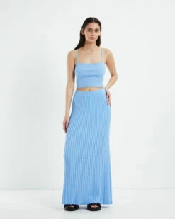 Charlotte Knit Cami Blue -Insight Shop 4 55701