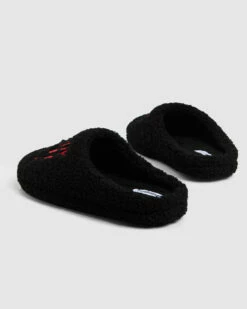Insight Sheila Shag Slides Black/Red 10 Insight Sheila Shag Slides Black/Red -Insight Shop 4 55951
