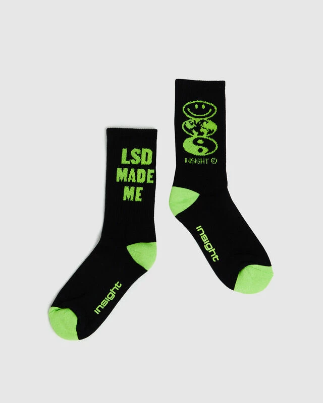Insight LSD Made Me Socks 3 Pack Assorted 6 Insight LSD Made Me Socks 3 Pack Assorted - Image 4