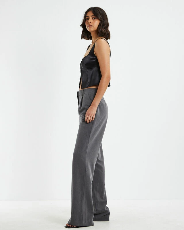 Stella Silky Corset Top Black 6 Stella Silky Corset Top Black - Image 4