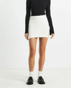 Winnie Mini Skirt White -Insight Shop 4 57178
