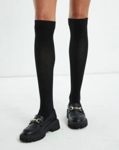 Knee High Socks Black -Insight Shop 4 57630