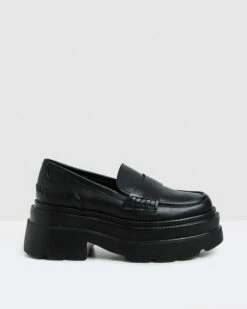 Peyton Platform Loafers Smooth Black -Insight Shop 4 58386