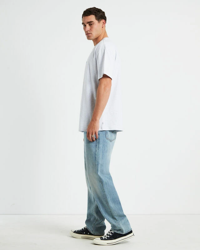 International T-Shirt Frost Marle Grey 6 International T-Shirt Frost Marle Grey - Image 4