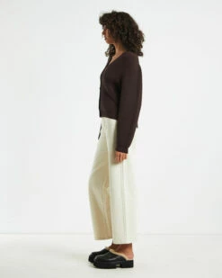 Nora Knit Cardigan Chocolate Brown 11 Nora Knit Cardigan Chocolate Brown -Insight Shop 4 59127