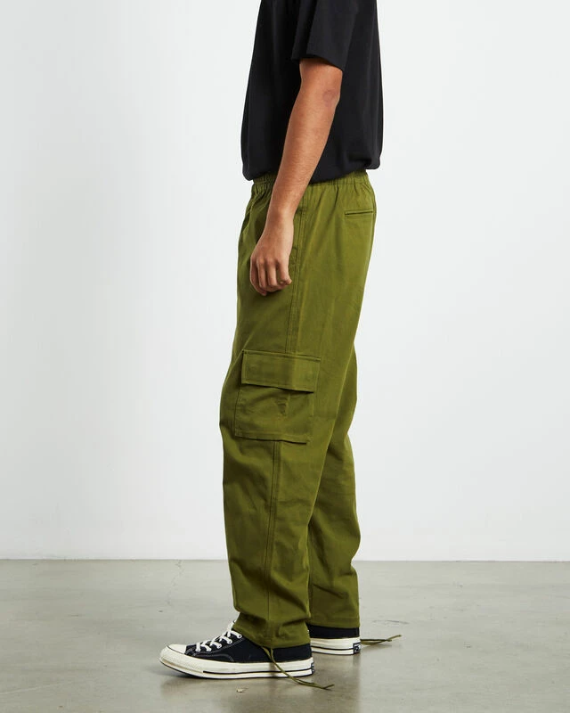 Cargo Pants Olive Green 6 Cargo Pants Olive Green - Image 4