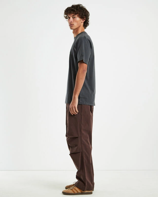 Afends Universal Recycled Retro Fit T-Shirt In Stone Black 6 Afends Universal Recycled Retro Fit T-Shirt In Stone Black - Image 4