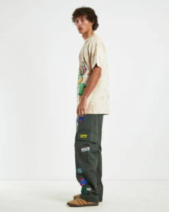 MARKET Smiley Guide T-shirt Rust Tie Dye -Insight Shop 4 59534