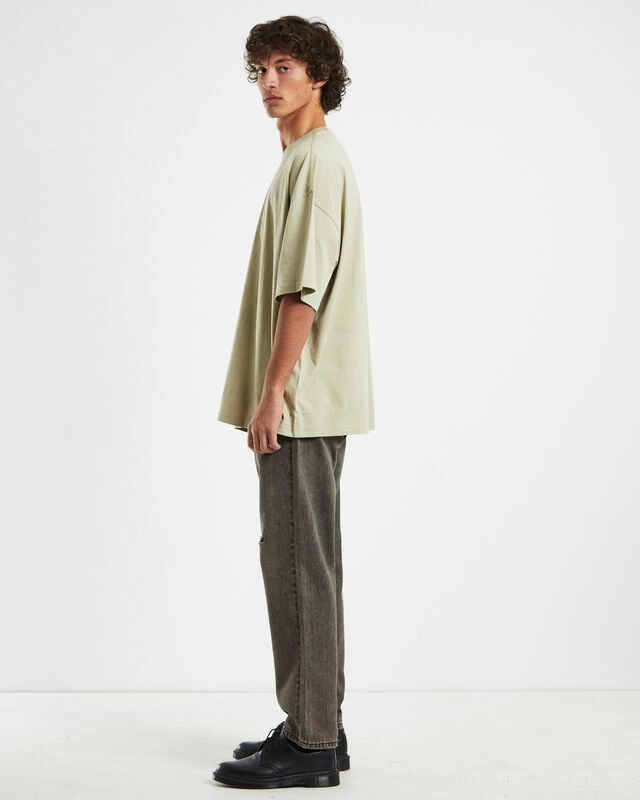 OG Oversized T-Shirt In Sand 6 OG Oversized T-Shirt In Sand - Image 4