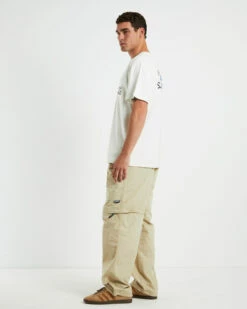 Triplet Short Sleeve T-Shirt White -Insight Shop 4 59747