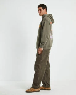 Nourish Hoodie Putty Green -Insight Shop 4 59759