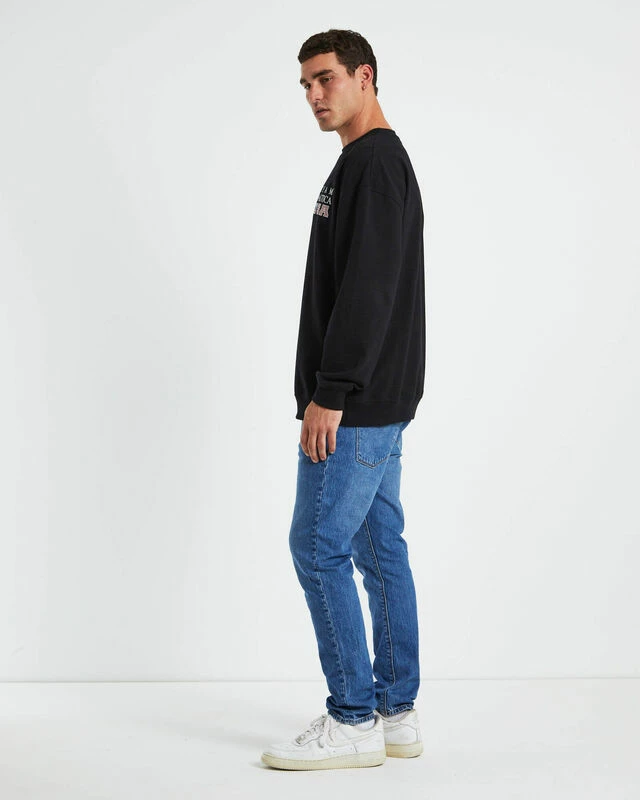 Nautica Norrie Long Sleeve Sweatshirt In Black 6 Nautica Norrie Long Sleeve Sweatshirt In Black - Image 4