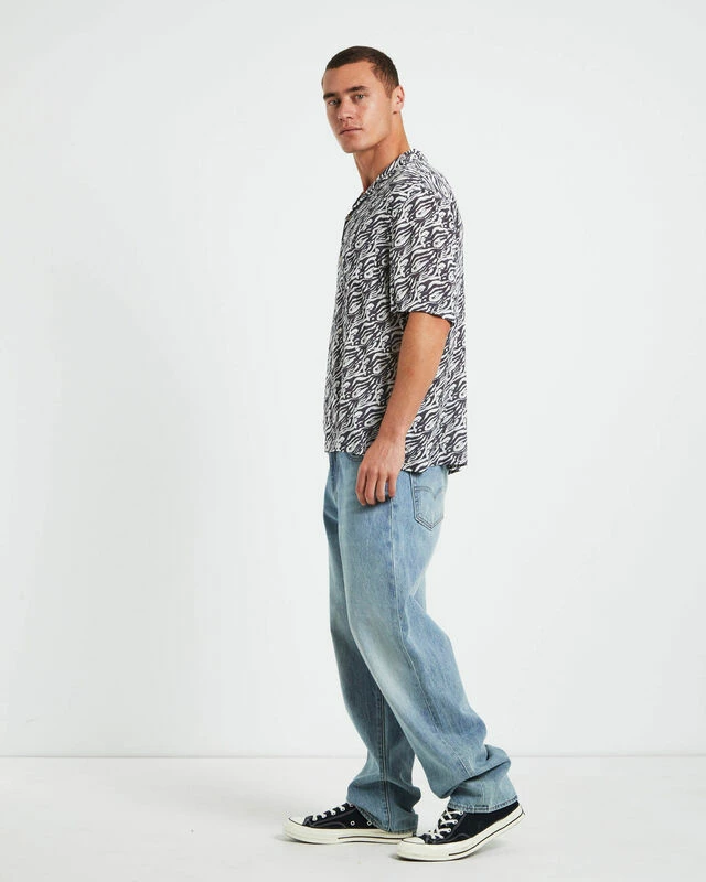 Insight Trackless Resort Short Sleeve Shirt In Black 6 Insight Trackless Resort Short Sleeve Shirt In Black - Image 4