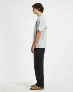 Insight Rest Well Short Sleeve T-Shirt In Ash 11 Insight Rest Well Short Sleeve T-Shirt In Ash -Insight Shop 4 61959