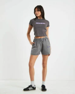 Insight Dive Fleece Shorts Acid Slate Grey -Insight Shop 4 61971