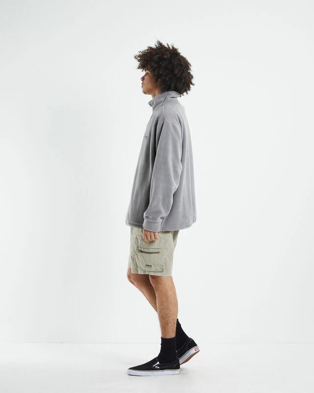 Everest Sherpa Polar Fleece Jumper Grey 6 Everest Sherpa Polar Fleece Jumper Grey - Image 4