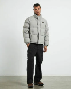 National Geographic Rayman Short Length Duck Down Jacket Oak Beige -Insight Shop 4 72816