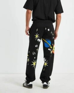 MARKET Smiley Conflicted Sweatpants In Black 12 MARKET Smiley Conflicted Sweatpants In Black -Insight Shop 4 73101