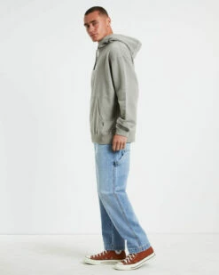 Afends Sunshine Recycled Pull On Hoodie In Olive Green -Insight Shop 4 73140