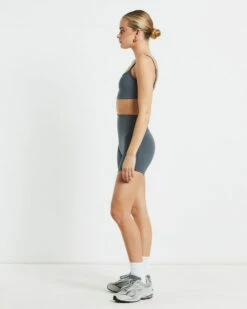 Sports Strappy Vrop Top In Charcoal Grey 11 Sports Strappy Vrop Top In Charcoal Grey -Insight Shop 4 74230