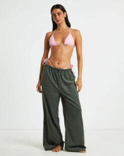 Halter Bikini Top In Baby Pink -Insight Shop 4 74848