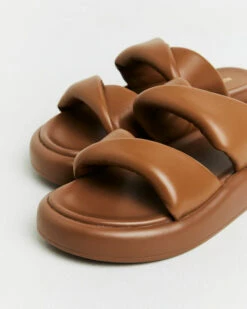 Therese Slides In Tan -Insight Shop 4 75878