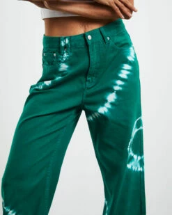Insight Bobby Baggy Tie Dye Dad Jeans Green 12 Insight Bobby Baggy Tie Dye Dad Jeans Green -Insight Shop 5 11549