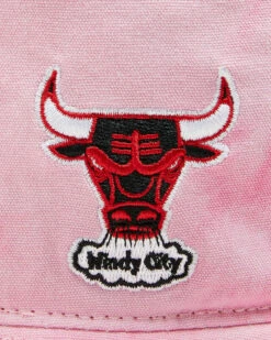 Mitchell & Ness Tie Dye Bulls Bucket Hat White/Pink 12 Mitchell & Ness Tie Dye Bulls Bucket Hat White/Pink -Insight Shop 5 13104