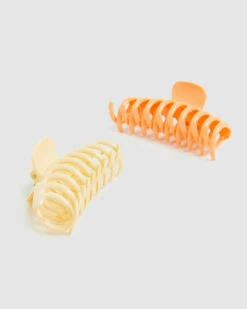 Everyday Claw Clip 2 Pack Natural/Orange 12 Everyday Claw Clip 2 Pack Natural/Orange -Insight Shop 5 16943