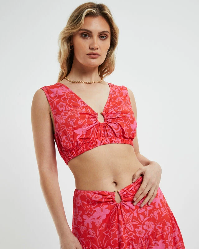 Cheyenne Top Tropical Floral 7 Cheyenne Top Tropical Floral - Image 5