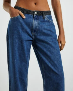 Calvin Klein 90s Straight Leg Jeans Dark Blue/Black -Insight Shop 5 18034