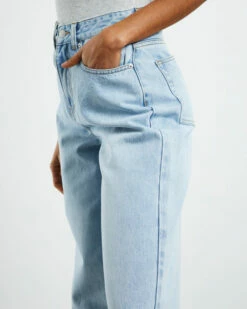 Insight Hailey High Rise Baggy Leg Jeans Maui Blue -Insight Shop 5 1851