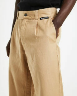 Afends Mixed Business Suit Pants Tan -Insight Shop 5 18954